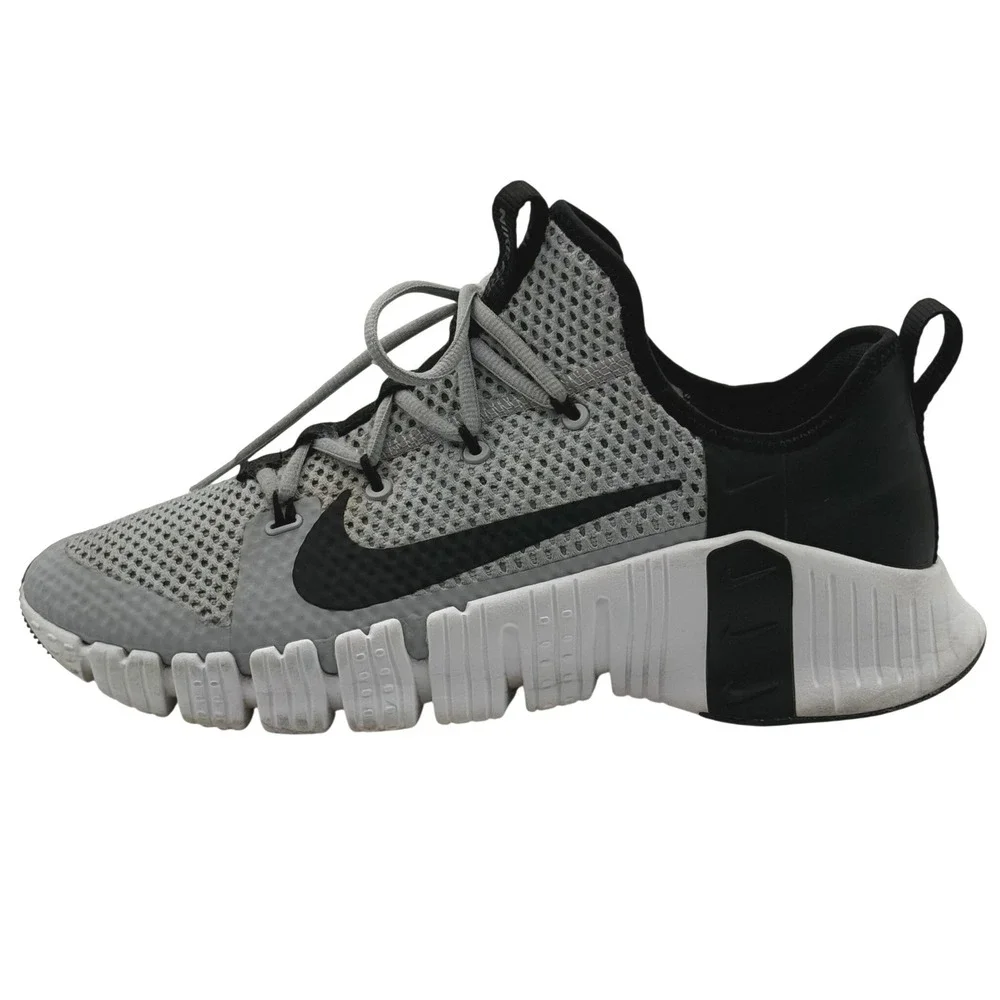 Nike Free Metcon 3 Men's Size 11 Gray Black White Gym Training Shoes CJ0861-090
